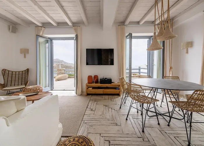 Iakinthos By Mykonian Kazarte Villa Kalafatis